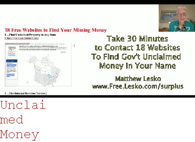 unclaimed Money Dc